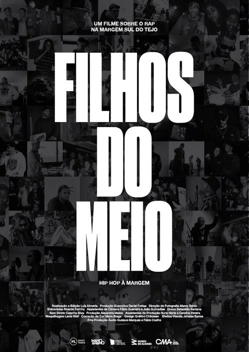 Movie poster for Filhos do Meio – South Side Hip Hop Stories (2025)