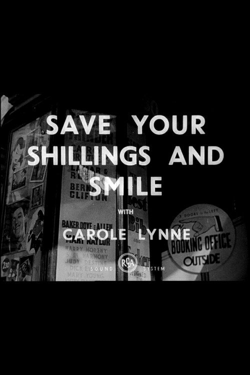 Movie poster for Save Your Shillings and Smile (1943)