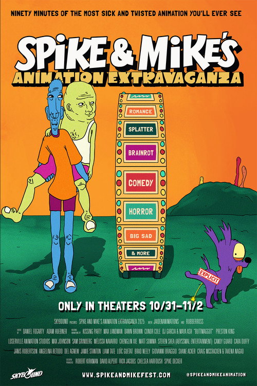 Movie poster for Spike and Mike's Animation Extravaganza (2025)