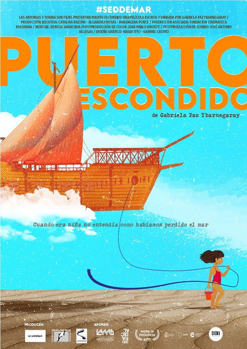 Movie poster for Puerto escondido (2020)