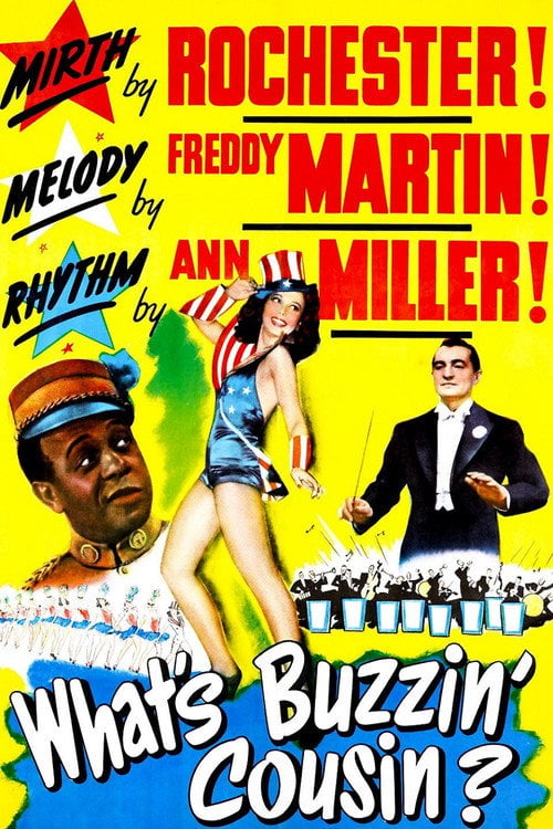 Movie poster for What's Buzzin', Cousin? (1943)