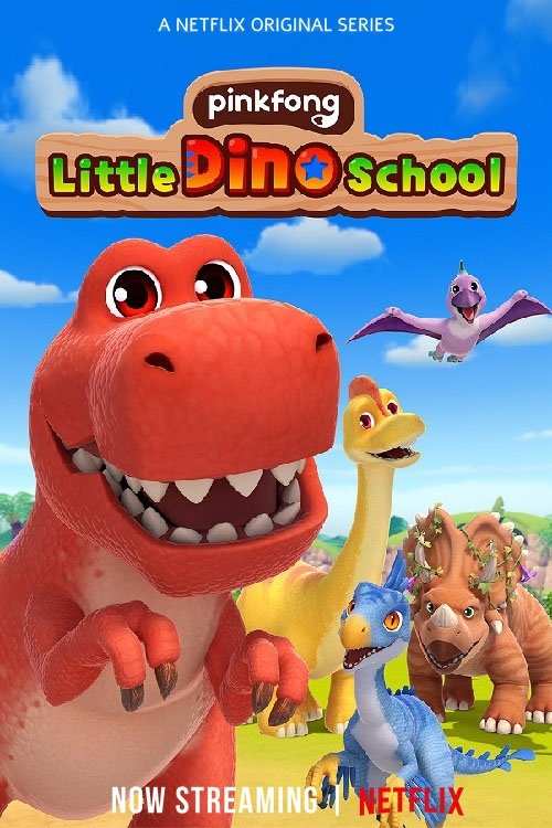 Series poster for Pinkfong Little Dino School (2024)