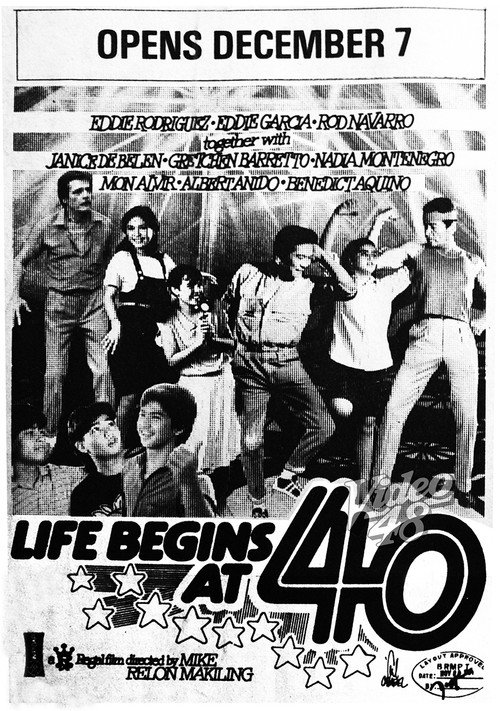 Movie poster for Life Begins at 40 (1984)
