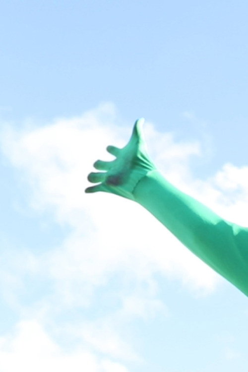 Movie poster for The Green Screen Man (2025)