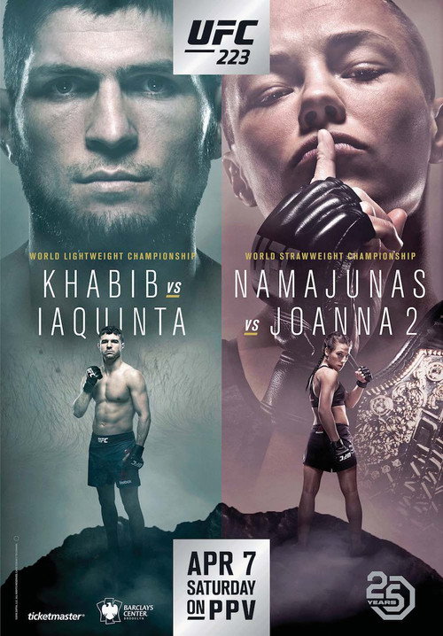 Movie poster for UFC 223: Khabib vs. Iaquinta (2018)