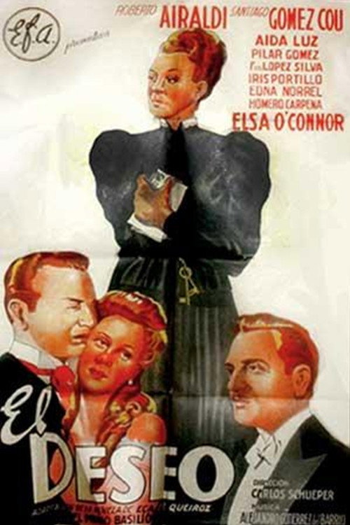 Movie poster for El deseo (1944)
