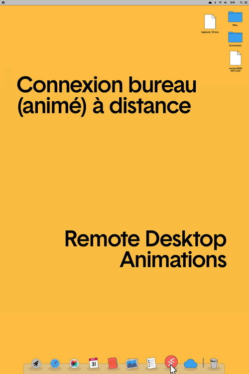 Movie poster for Remote Desktop Animations (2021)