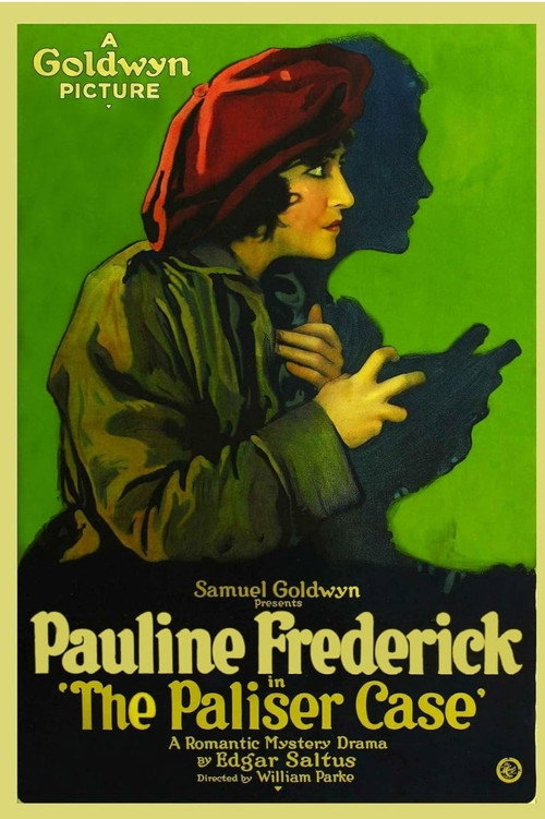 Movie poster for The Paliser Case (1920)