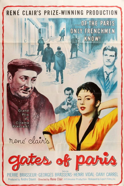 Movie poster for The Gates of Paris (1957)