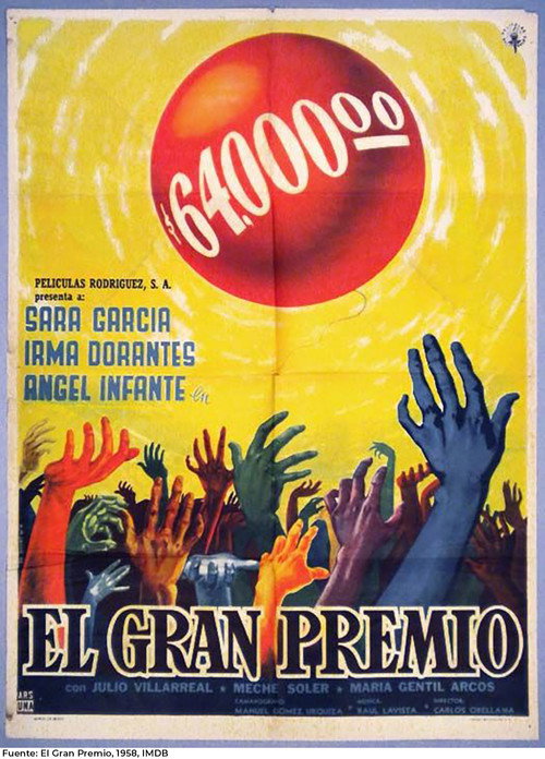 Movie poster for El gran premio (1958)