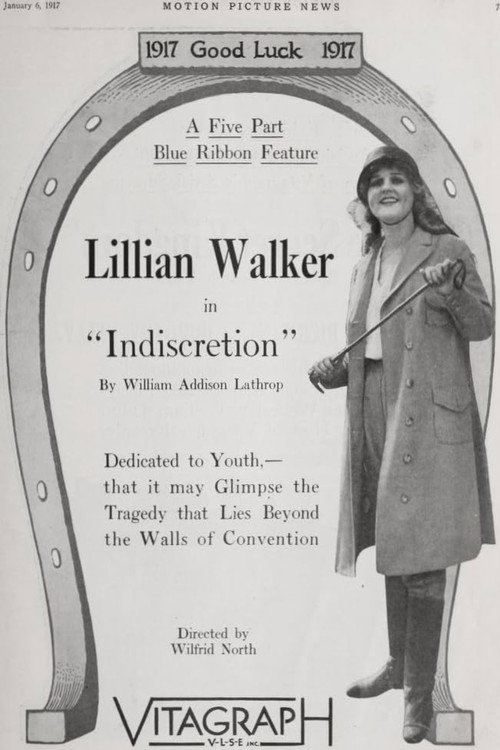 Movie poster for Indiscretion (1917)