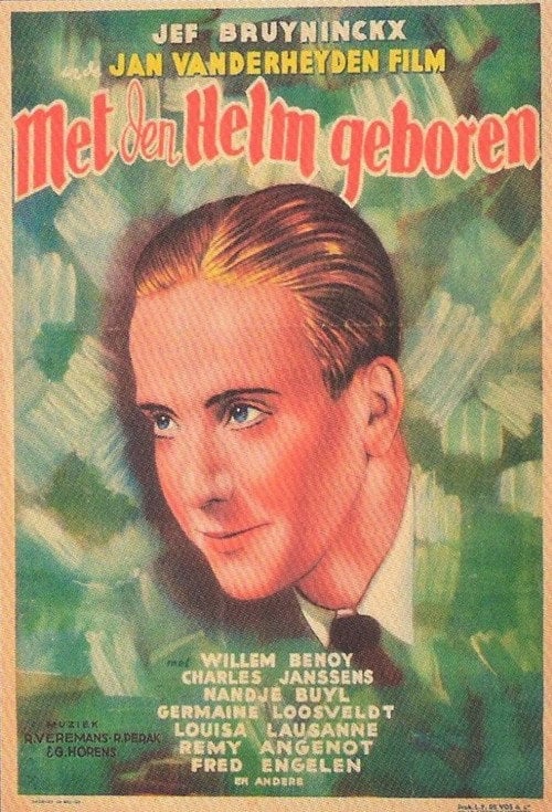 Movie poster for Met den helm geboren (1939)