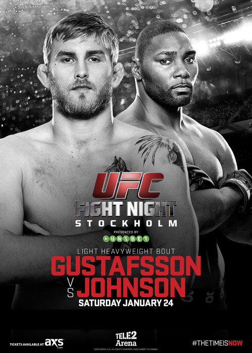 Movie poster for UFC on Fox 14: Gustafsson vs. Johnson (2015)