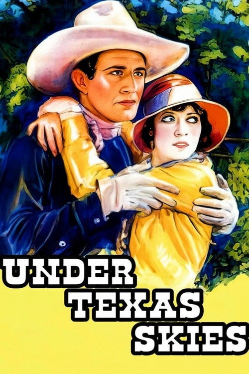 Movie poster for Under Texas Skies (1930)