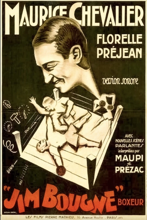Movie poster for Jim Bougne, boxeur (1923)