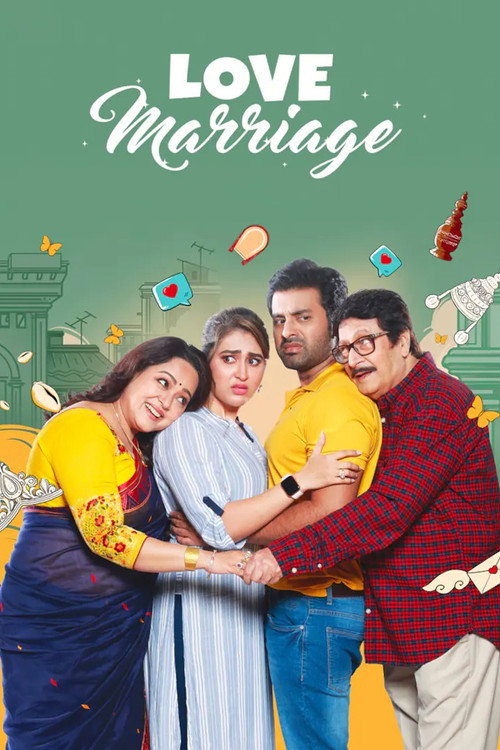 Movie poster for Love Marriage (2023)