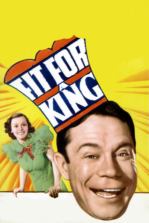 Movie poster for Fit for a King (1937)