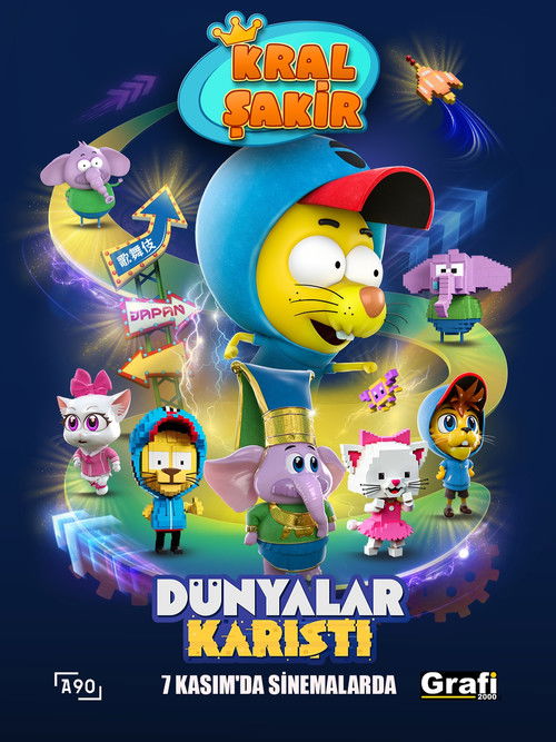 Movie poster for Kral Şakir: Dünyalar Karıştı (2025)