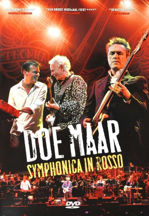 Movie poster for Doe Maar: Symphonica in Rosso (2012)