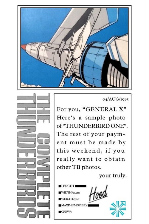 Movie poster for The Complete Thunderbirds (1985)