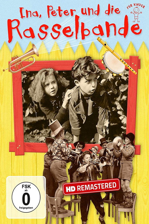 Movie poster for Ina, Peter und die Rasselbande (1955)