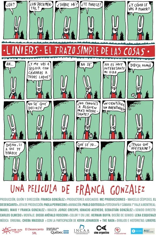 Movie poster for Liniers, el trazo simple de las cosas (2010)