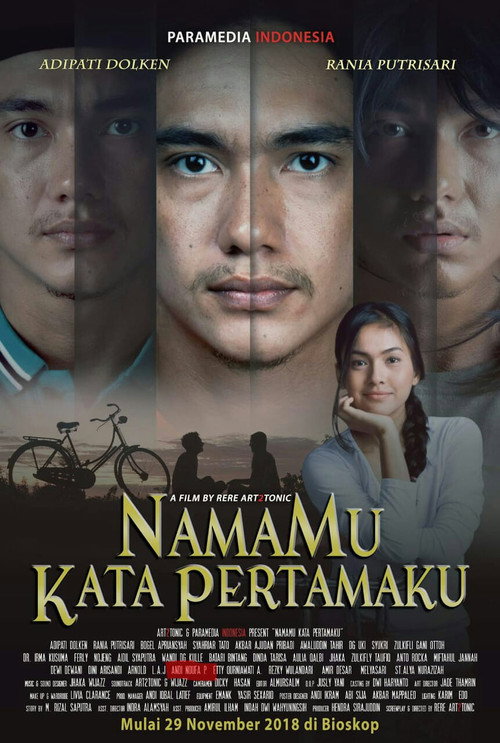 Movie poster for NamaMu Kata Pertamaku (2018)