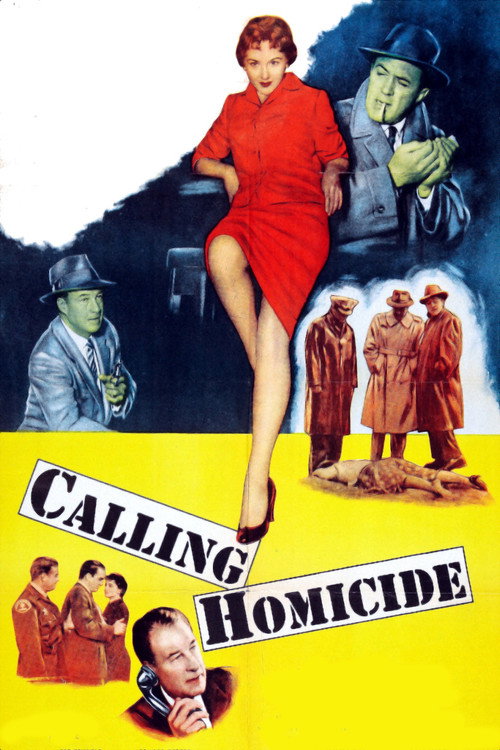 Movie poster for Calling Homicide (1956)