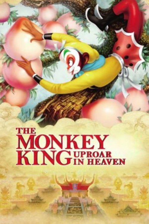 Movie poster for The Monkey King: Uproar in Heaven (1961)