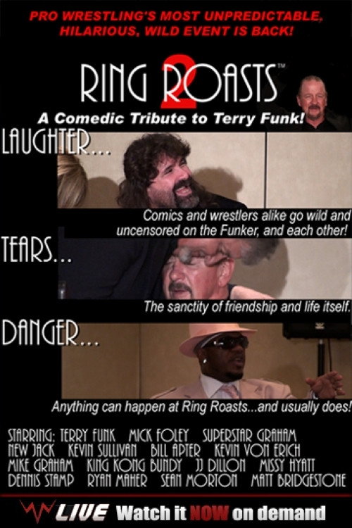 Movie poster for Ring Roasts II: A Comical Tribute to Terry Funk (2009)