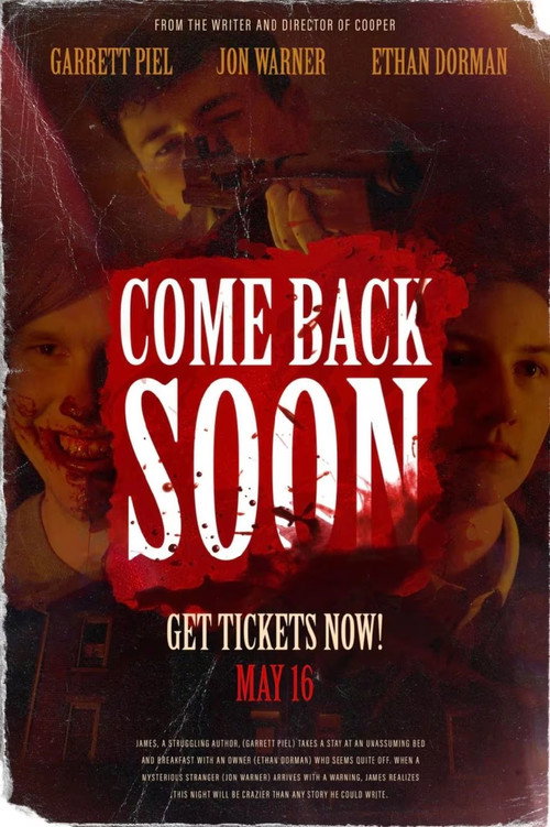 Movie poster for Come Back Soon (2023)
