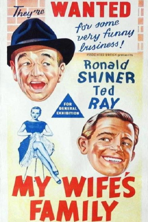 Movie poster for My Wife's Family (1956)