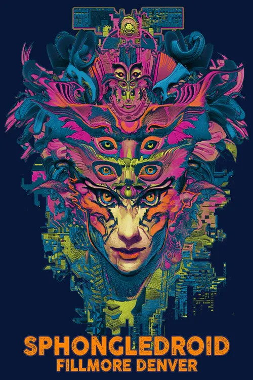 Movie poster for Shpongledroid: Live at the Fillmore Auditorium, Denver, CO (2023)