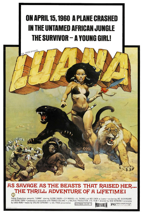 Movie poster for Luana (1968)