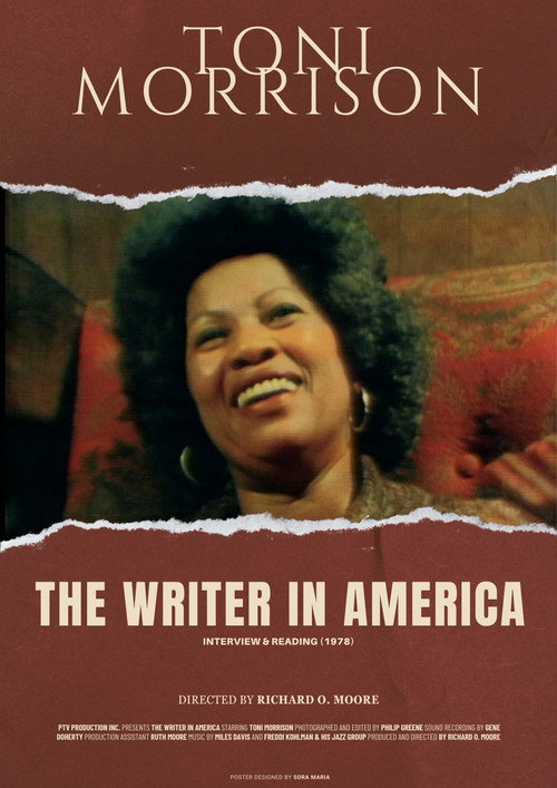 Movie poster for The Writer In America : Toni Morrison (1978)