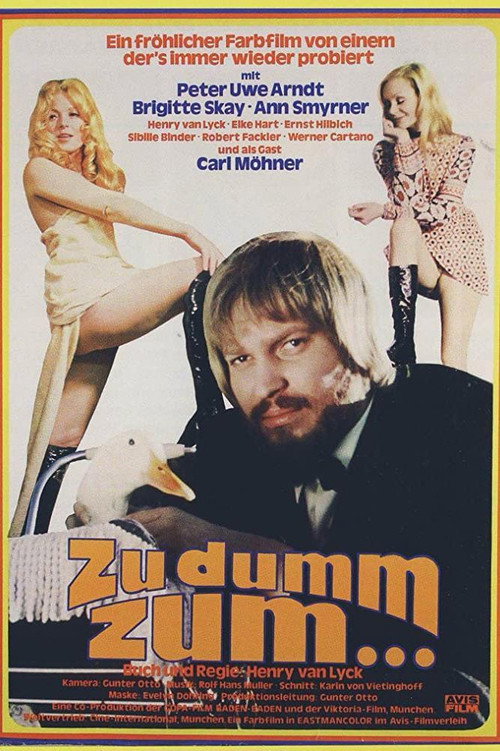 Movie poster for Zu dumm zum... (1971)
