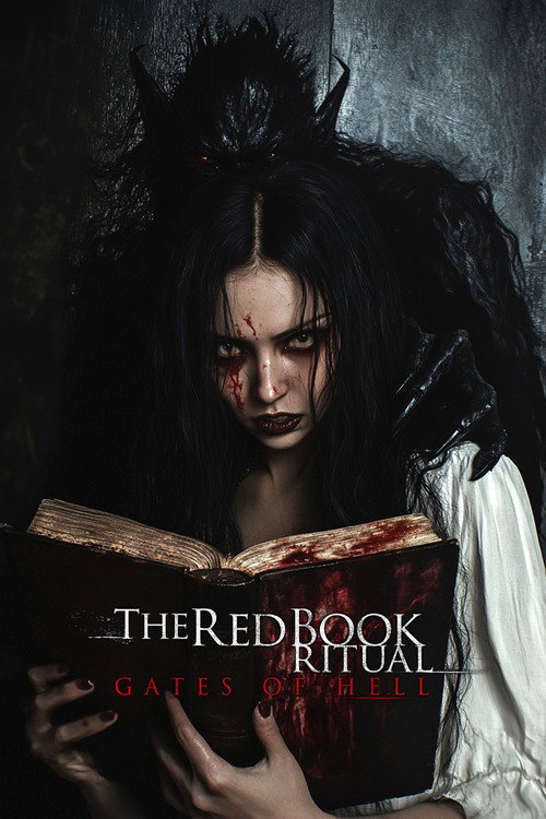 Movie poster for The Red Book Ritual: Gates of Hell (2025)