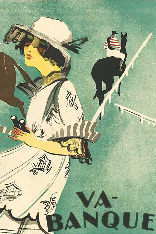 Movie poster for Va banque (1920)