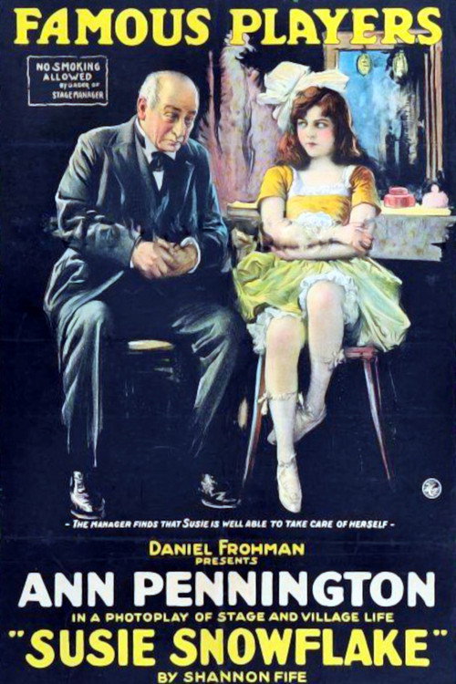 Movie poster for Susie Snowflake (1916)