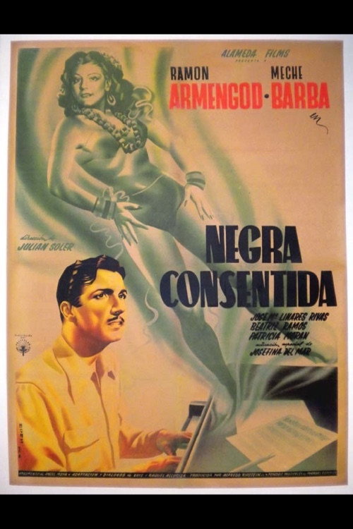 Movie poster for Negra consentida (1949)