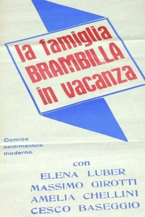 Movie poster for La famiglia Brambilla in vacanza (1941)