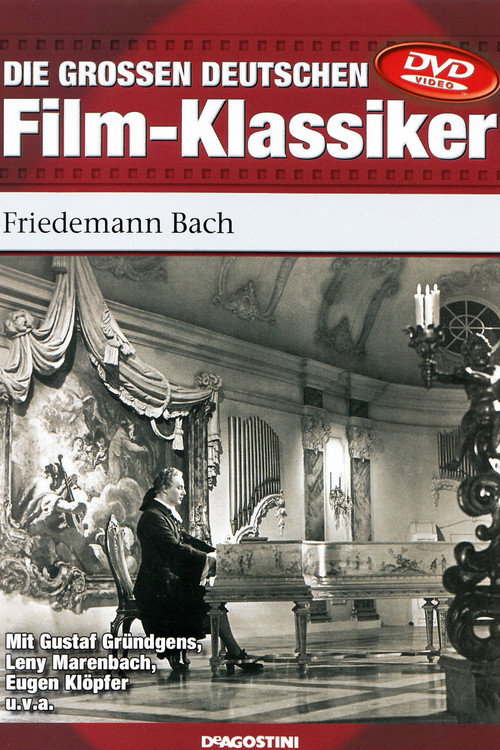 Movie poster for Friedemann Bach (1941)