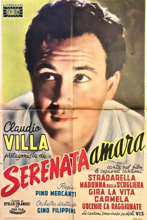 Movie poster for Serenata amara (1952)