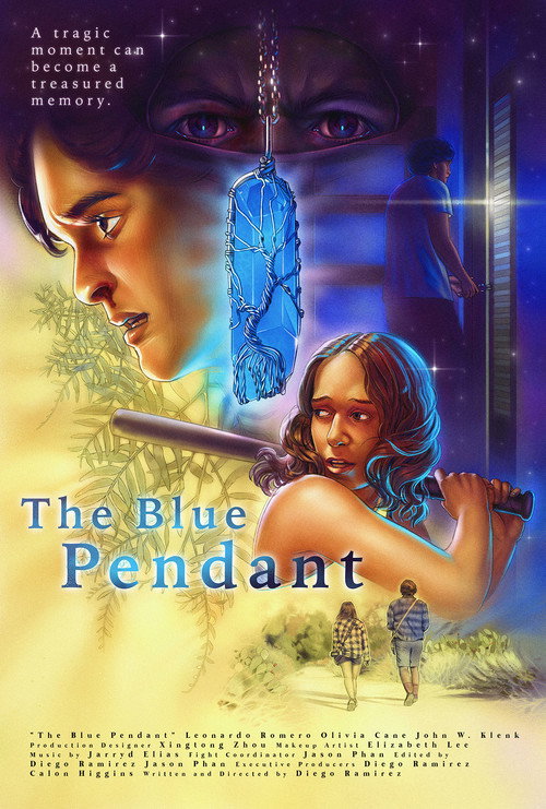 Movie poster for The Blue Pendant