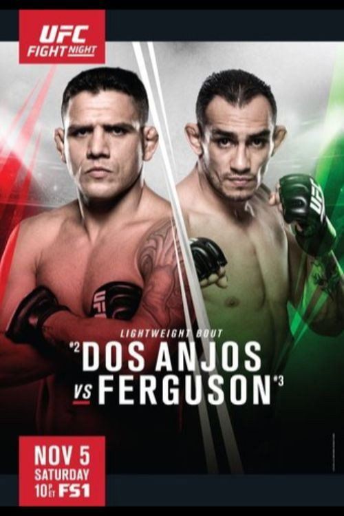 Movie poster for UFC Fight Night 98: dos Anjos vs. Ferguson (2016)