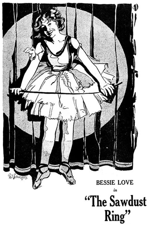 Movie poster for The Sawdust Ring (1917)