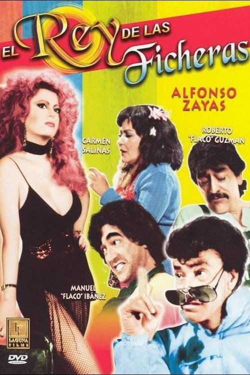 Movie poster for El rey de las ficheras (1989)