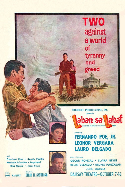 Movie poster for Laban sa Lahat (1958)