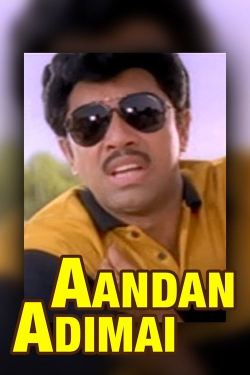 Movie poster for Aandan Adimai (2001)