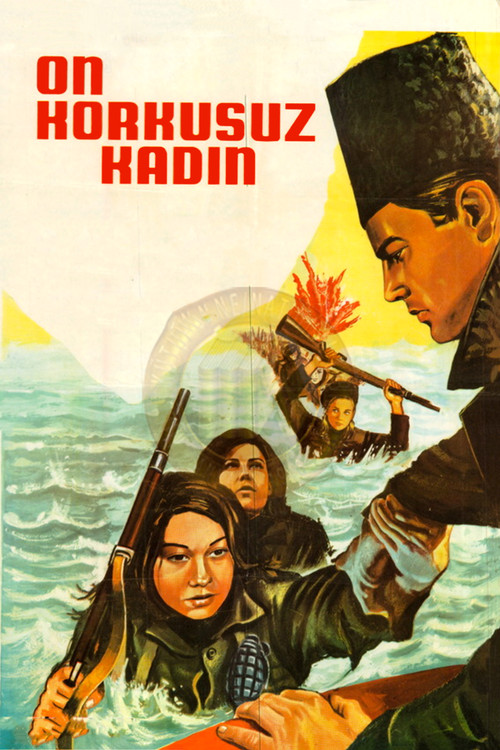 Movie poster for On Korkusuz Kadın (1965)
